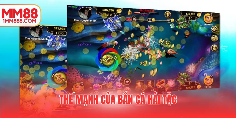 Thế mạnh của Bắn cá hải tặc